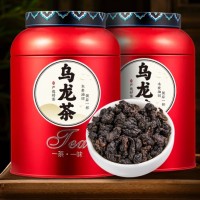 天洲溪茶叶 乌龙茶 经典浓香型木炭技法炭焙油切乌龙茶茶叶礼盒装 500克