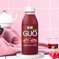 依能GUO 红葡萄+覆盆子果汁 复合味饮料 果茶 350ml*15瓶