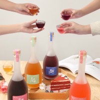 听花开果酒500ml*4大肚瓶微醺少女果酒低度聚会果酒圣诞新年礼物