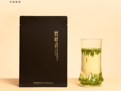 竹叶青绿茶静心 峨眉山茶特级100g 2